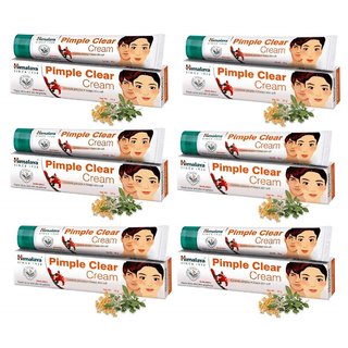                       Himalaya Pimple Clear Cream - 20g (Pack Of 6)                                              
