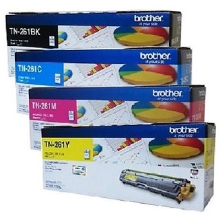 Brother TN 261 Toner Cartridge Pack Of 4