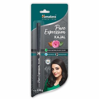                       Himalaya Pure Expression Kajal Black, 0.30g - Pack Of 4                                              