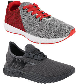 Chevit Perfect Stylish & Trenddy Fashion Combo Pack of 02 Pairs Outdoor Casuals Shoes for Men
