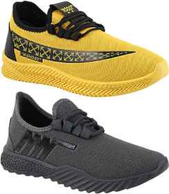 Chevit Perfect Stylish & Trenddy Fashion Combo Pack of 02 Pairs Outdoor Casuals Shoes for Men