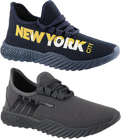 Chevit Perfect Stylish & Trenddy Fashion Combo Pack of 02 Pairs Outdoor Casuals Shoes for Men