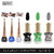 La Perla (LP-BSI-NPELCMB06-420) CH Piano Multicolor Nail Paint and BSI Eyeliner Combo (Pack of 6)