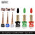 La Perla (LP-BSI-NPELCMB06-412) CH Piano Multicolor Nail Paint and BSI Eyeliner Combo (Pack of 6)