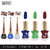 La Perla (LP-BSI-NPELCMB06-518) CH Piano Multicolor Nail Paint and BSI Eyeliner Combo (Pack of 6)
