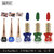 La Perla (LP-BSI-NPELCMB06-495) CH Piano Multicolor Nail Paint and BSI Eyeliner Combo (Pack of 6)
