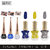 La Perla (LP-BSI-NPELCMB06-536) CH Piano Multicolor Nail Paint and BSI Eyeliner Combo (Pack of 6)