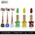 La Perla (LP-BSI-NPELCMB06-764) CH Piano Multicolor Nail Paint and BSI Eyeliner Combo (Pack of 6)