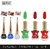 La Perla (LP-BSI-NPELCMB06-785) CH Piano Multicolor Nail Paint and BSI Eyeliner Combo (Pack of 6)