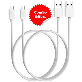 KSJ Micro USB Data Cable Pack Of 2