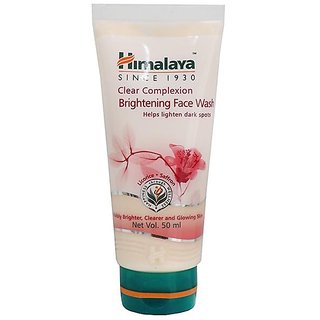                       Himalaya Clear Complexion Brightening Face Wash 50 ml (Pack Of 3)                                              