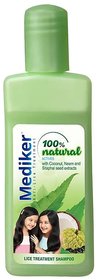 Mediker Anti-Lice Treatment Shampoo - 50 ml (Pack Of 2)