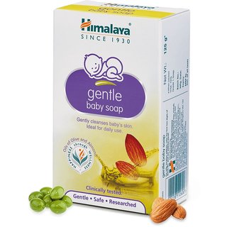                       Himalaya Gentle Baby Soap, 125gm (Pack Of 5)                                              