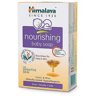                       Himalaya Nourishing Baby Soap - 125g (Pack of 4)                                              