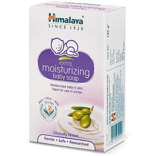 Himalaya Extra Moisturizing Baby Soap, 125g (Pack Of 2) Himalaya Extra Moisturizing Baby Soap, 125g (Pack Of 2)
