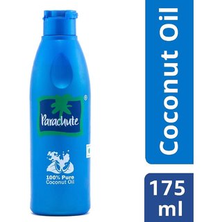 PARACHUTE 100 PURE COCONUT OIL 175ML BOTTLE PARACHUTE 100 PURE COCONUT OIL 175ML BOTTLE