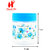 Harsh Pet Kitchen Storage Royal PET Plastic Container (100ml, Set of 6, Blue)