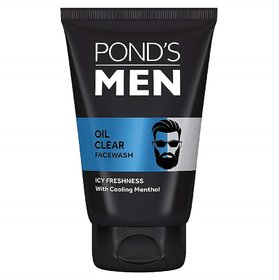 Ponds Men Oil Clear Face wash - 50g (Pack Of 2)
