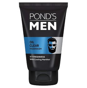 Ponds Men Oil Clear Face wash - 50g (Pack Of 4)