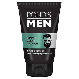 Ponds Men Pimple Clear Face Wash - 100 g (Pack Of 4) Ponds Men Pimple Clear Face Wash - 100 g (Pack Of 4)