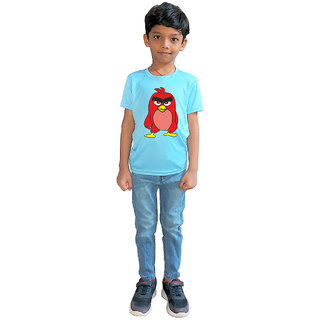                       RISH - Kids Polyester Material Angry Bird Printed Design for age 2 - 4 Years - colour Blue                                              