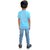 RISH - Kids Polyester Material Elephant in Trees Printed Design for age 12 - 18 Months - colour Blue