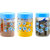Harsh Pet Kitchen Storage Royal PET Plastic Container (750ml, Set of 6, Blue)