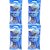 RmrJaiHind SuperMax3-(Pack Of 4  20 Razors) with 5 Triple Safety Manual Shaving Razor Blade for Clean Face Shaving for