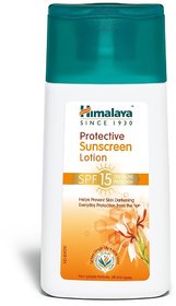 Himalaya Protective Sunscreen Spf 15 Lotion 50 ml - Pack Of 2