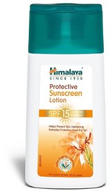 Himalaya Protective Sunscreen Spf 15 Lotion 50 ml - Pack Of 5