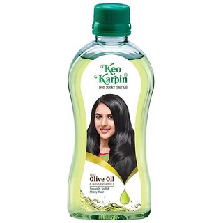 Buy Keo Karpin Non Sticky with Olive Hair Oil 200ml Online @ ₹228 from ...