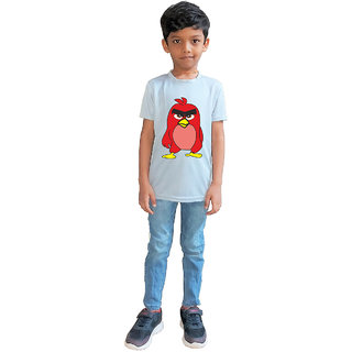                       RISH - Kids Polyester Material Angry Bird Printed Design for age 12 - 18 Months - colour Grey                                              