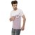 Adoc White Casual Men's T-Shirts