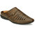 Mr cobbler Men's Brown Synthetic Leather Daily Wear Sandals
