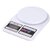 Digital Kitchen Scale Electronic Weighing Scale 10 Kg Design for Spices Vegetable Liquids, Ivory (White)