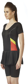 Women Swim Wear - FROCK Half Sleeves- Half Length - Poly Jersey