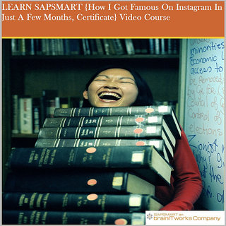 {How I Got Famous On Instagram In Just A Few Months, Certificate} Video Course