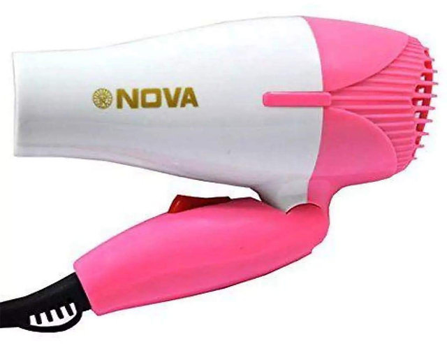 Buy Bhavya Nv1290 Foldable Hair Dryer With 2 Speed Setting 1000 Watts Hair  Dryer Pink 471 Hair Curler And Mini Hair Straightener Ceramic Plate Hair  Straightener Combo Multicolored Online at Low Prices