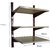 IRONIC  Slotted Channel Rack  Multipurpose Adjustable Iron Rack for Kitchen  (Wall Mounted) (3 Shelf)