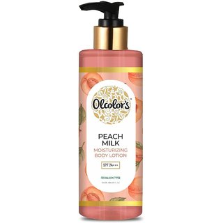                       Olcolor's Peach Milk Body Lotion 250 ml                                              