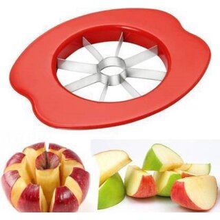 MAK BROTHERS Multicolor Unbreakable Apple Cutter With heavy Stainless steel Blades