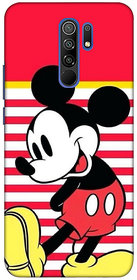 POCO M2 ( cartoons, micky mouse) PRINTED BACK COVER