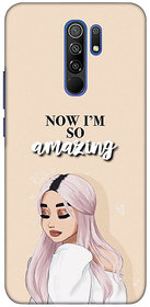 POCO M2 ( love, romantic) PRINTED BACK COVER