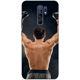                       POCO M2 ( gym wallpaper) PRINTED BACK COVER                                              