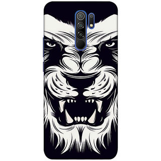                       POCO M2 ( lion, animals) PRINTED BACK COVER                                              