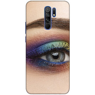                       POCO M2 ( eye wallpaper) PRINTED BACK COVER                                              