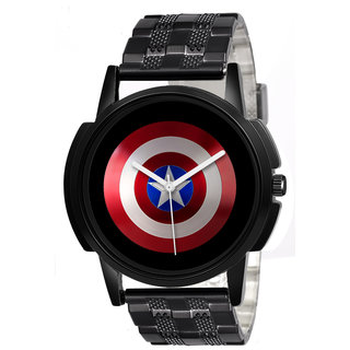 29K Avenger01 Multicolor Round Dial Black Silicone Strap Next Generation Smart Analog Watch For Men