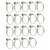 Varulax Dylastic Round Stainless Steel Towel Ring Combo-19 Pcstowel Holders