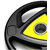 Scorpion Olympic Barbell Rubber Plates 5kg Set of 2 with Holes Hand Grip with 50 mm Internal Dia