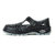 Blackburn Black Velcro Leather Safety Sandal